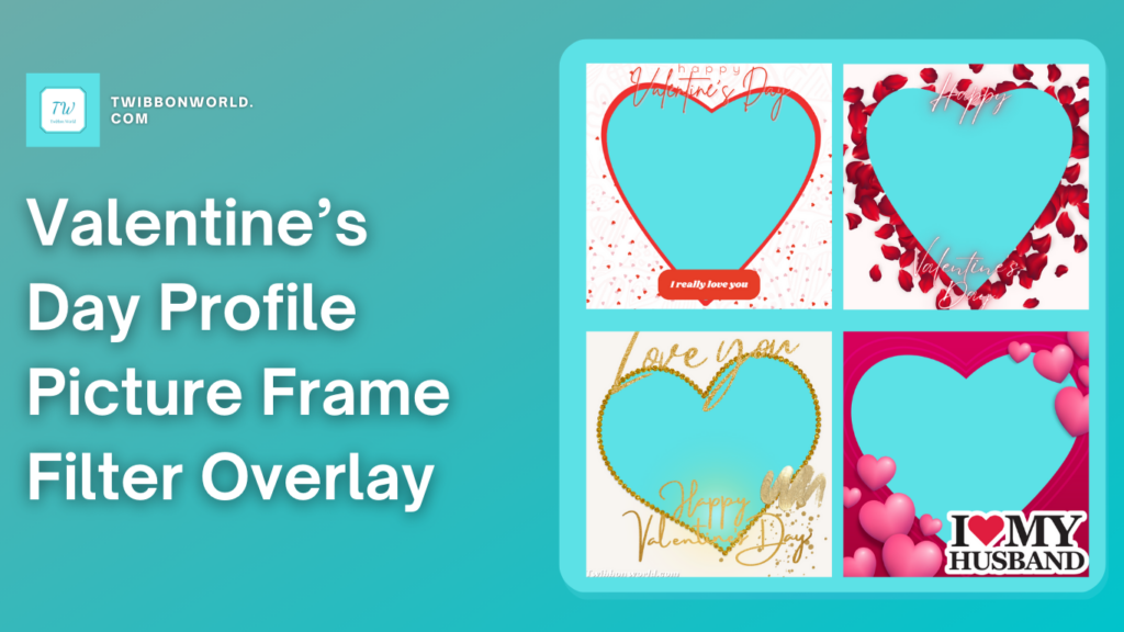 Valnentines day profile picture frame thumbnail