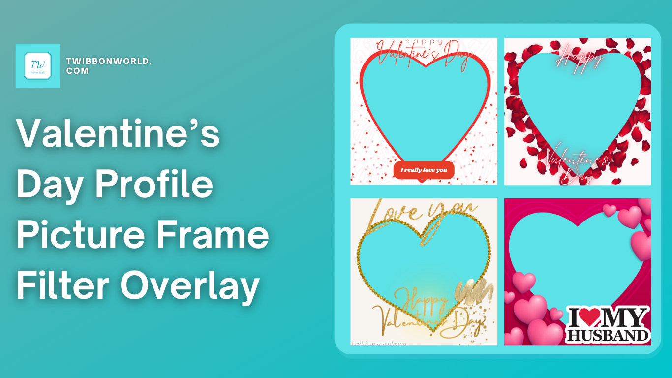 Valnentines day profile picture frame thumbnail