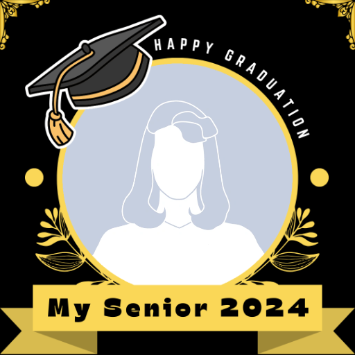 My Senior 2024 Profile picture frame